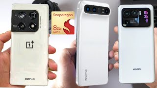 TOP 5 Smartphones Powered By Snapdragon 8 Gen 1 Processor