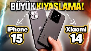 iPhone 15 vs Xiaomi 14 kıyaslama! - 50.000 TL'yi kime verelim?