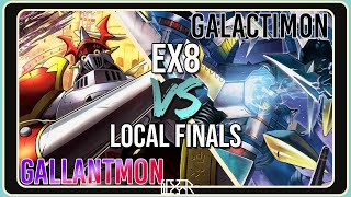 Gallantmon vs Galactimon [Digimon TCG EX8 Local FINALS] Match Commentary