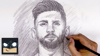 How To Draw Lionel Messi | Sketch Tutorial