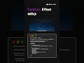 Parallax Effect using Vanilla JS ✨🔥 #coding #js #css