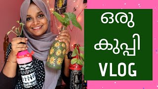 എന്റെ കുപ്പി പാട്ട Collections | Bottle Painting Ideas | Indoor Plants | My Life Tube