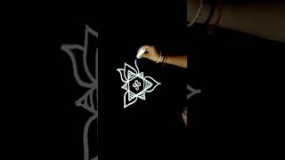 Thaipoosam special star lotus kolam