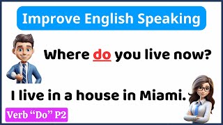 Engage in English Conversation Practice with Verb 'Do' | Part 2 | Learn English for Beginners