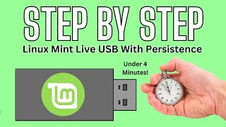 Create a Persistent Linux Mint 21.2 USB in Under 4 Minutes! | Step-by-Step Guide 🚀