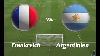 🔴LIVE: Frankreich gegen Argentinien | WM 2018🔴
