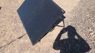 The Renogy 200 watt Portable Solar Panels at 1 year