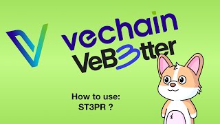 How to use ST3PR on VeChain?