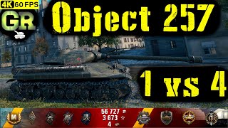 World of Tanks Object 257 Replay - 6 Kills 6.1K DMG(Patch 1.4.0)