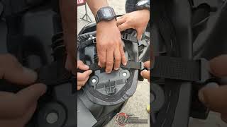 SUZUKI GIXXER 250 | KOMINE SADDLE BAG INSTALLATION