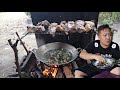 Sinalau Bakas // Babi Hutan Salai // Masak Daging Babi Sup Daun Ubi Cara Dayak Iban…//