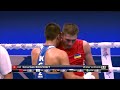 day 8 80kg tolmachov bogdan ukr vs bekzhigit omurbek kgz aiba wchs 2021