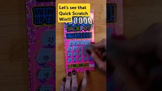 Let's see that Quick Scratch WIN #lottery #scratchtowincash #scratch #satisfying #lotteryscratchoff