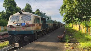 GOC WDG4 Twins 12917-12660 with Oil Tanker Towards Kollam BTPN Freight