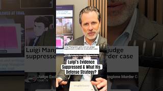 Luigi win to suppress evidence but what is the real defense? #breakingnews #update #law #new #luigi