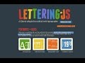 Sublime text Tutorial - Lettering.js - A jQuery plugin for radical web typography.
