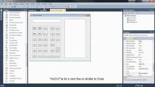 How To Make a Perfect Calculator in Visual Basic 2010 (with subtitles)
