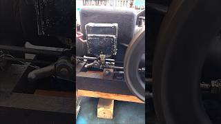 80年前のエンジン ミヅホ石油発動機　Old engine with low speed rotation \