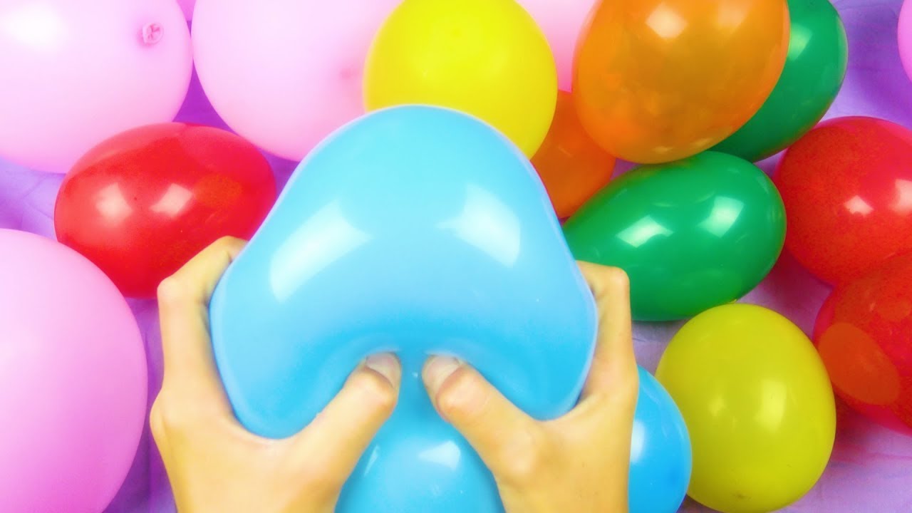 The Balloons Popping Show For Learning Colors Children S Educational