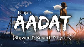AADAT - NINJA (slowed & reverb & lyrics) | PARMISH VERMA | MOST ROMANTIC VIRAL SONGS | MALWA RECORDS