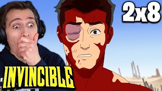 Invincible - Episode 2x8 REACTION!!! "I Thought You Were Stronger"