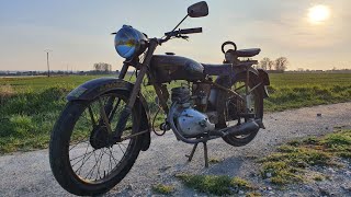 Balade en motobecane D45S 1952