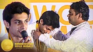 This is Very Special Award Because... - Dont Miss Anirudh's Speech in Behindwoods Gold Medals 2013