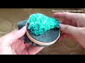 how to embroider fluffy 3d cloud hand embroidery 101