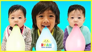 Learn Colors with Balloons! Baby Nursery Rhymes Song with Balloons Popping Show