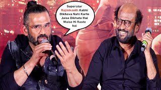 Sunil Shetty RESPECT For Superstar Rajnikanth At DARBAR Official trailer