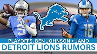 Detroit Lions Rumors: Ben Johnson MASSIVE Asking Price, Jameson Williams Maturity, Playoff Clinch