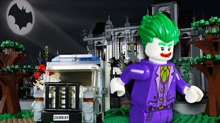 LEGO Joker: Arkham Asylum Breakout STOP MOTION LEGO Super Villain Prison Break | LEGO | Billy Bricks