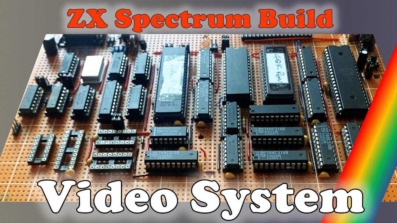Zx Spectrum Build Video Circuit Youtube