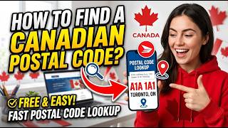 How to Find a Postal Code in Canada | Easy Step-by-Step Guide #canada #postal