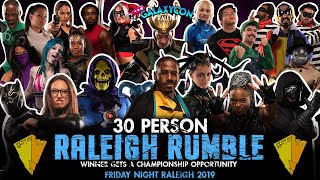 THE RALEIGH RUMBLE 30 PERSON COSPLAY BATTLE ROYAL! from Galaxycon Raleigh 2019 Friday Night