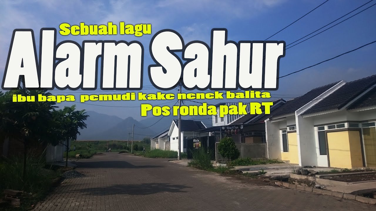 Alarm Sahur (nada Dering Sahur) Sahur Lucu - YouTube