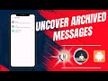 How to Find Archived Text Messages on Android
