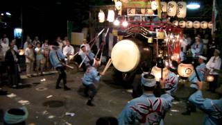 2011年　桑名石取祭　試楽　第十組　立坂神社渡祭　西栄町