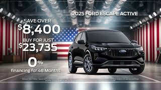 Bob Bell Ford - SAVE OVER $8,400 ON A 2025 ESCAPE NOW JUST $23,735 OR GET 0% FINANCING*!