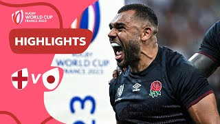 England overcome spirited Japan | England v Japan | Rugby World Cup 2023 Highlights
