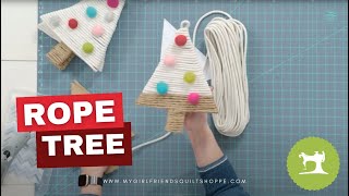 Rope Tree Tutorial: Easy DIY Holiday Decor