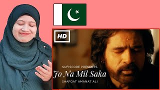Jo Na Mil Sake | Shafqat Amanat Ali | Noor Jehan | New Love Song | Malaysian Girl Reactions