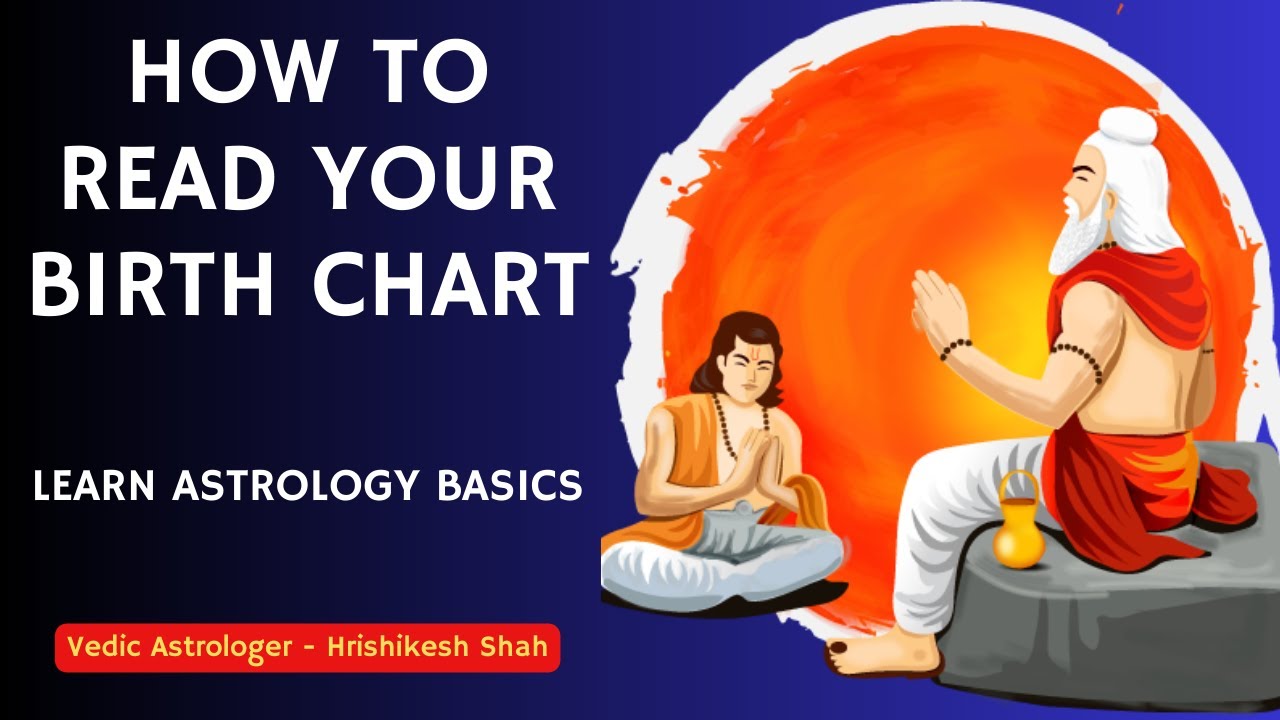 How To Read Your Birth Chart ? | Learn Astrology Basics - YouTube