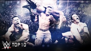 John Cena's Hardest-fought Victories - WWE Top 10