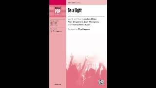Be a Light (SATB), arr. Tim Hayden – Score & Sound