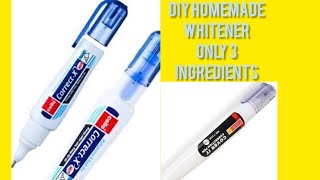 Homemade whitener pen||how to make whitener pen at home||diy correction pen||correction|| Malayalam