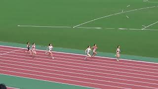 【第91回日本インカレ】 女子4×400mR予選1組