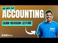 VCE Accounting 3&4 Exam Revision Lecture