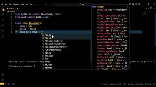 how to make default uuid or id for pydantic model