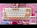 Unboxing IQUNIX M80 Kitty Mechanical Keyboard ft. Cat-Theme Accessories   | Aesthetic Keyboard | 💕🐱